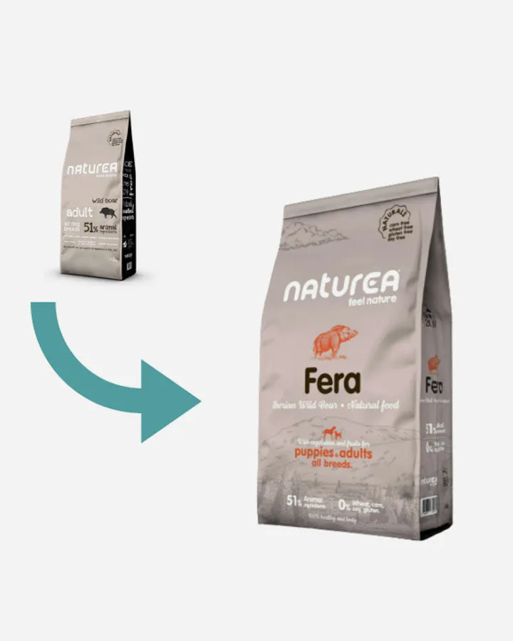 Naturea Naturals Adult All Breed - 12kg with Wild Boar