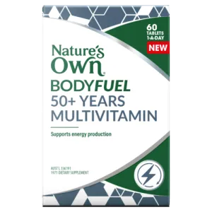 Natures Own Bodyfuel 50  Years Multivitamin 60 Tablets
