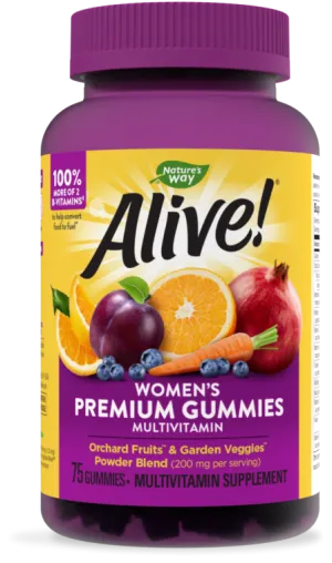 Nature's Way Alive! Multi-Vitamins Women's Gummies 75ct
