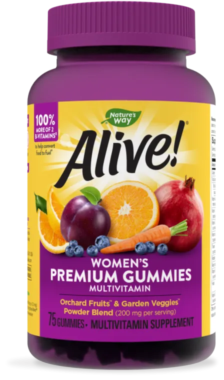 Nature's Way Alive! Multi-Vitamins Women's Gummies 75ct