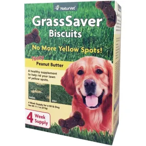 NaturVet - GrassSaver Buiscuits - 10oz Box