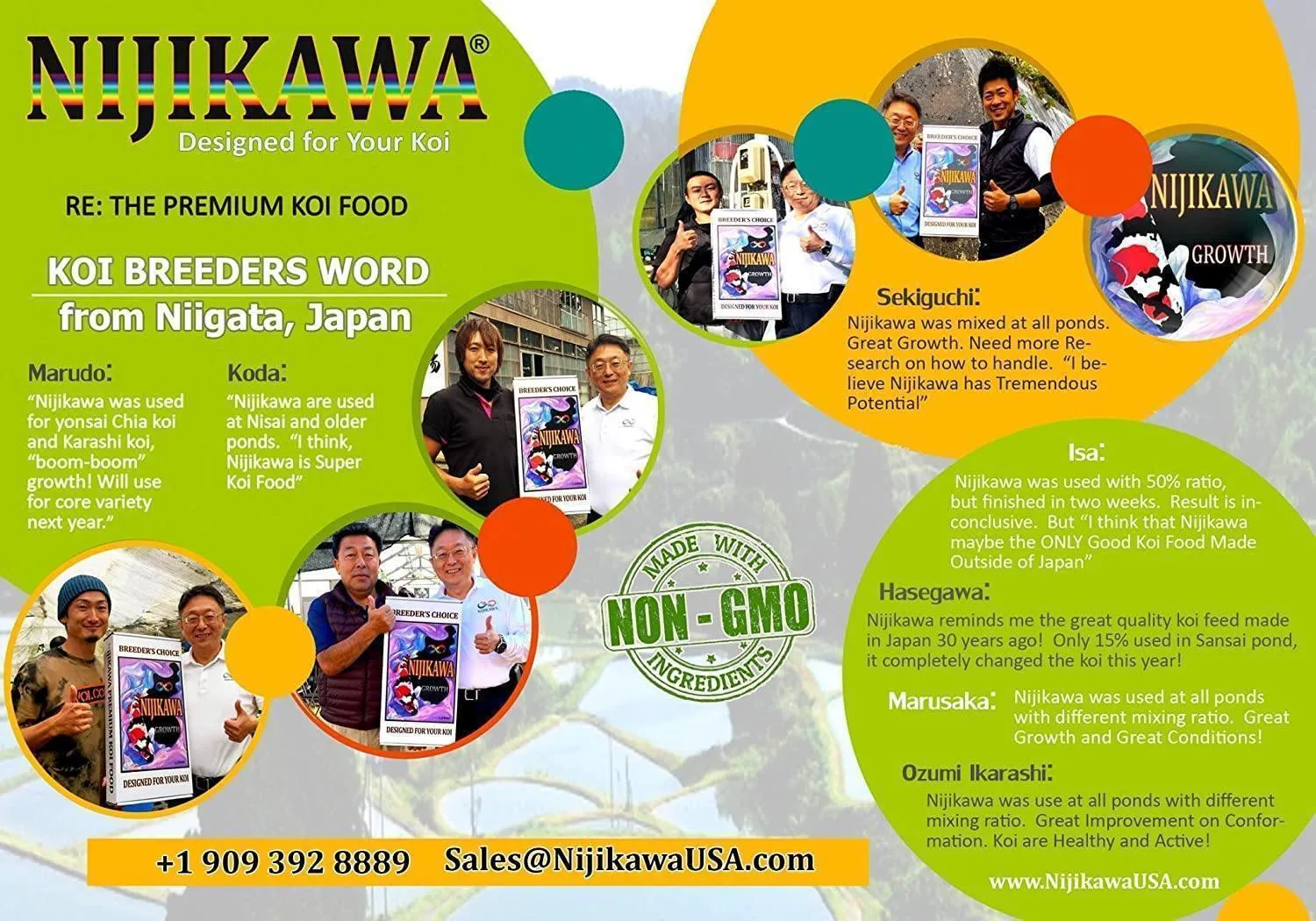 Nijikawa Color Genesis Premium Koi Food