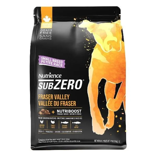 Nutrience SubZero Fraser Valley Small Breed Dry Dog Food