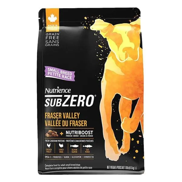 Nutrience SubZero Fraser Valley Small Breed Dry Dog Food