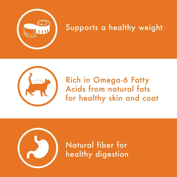 NUTRO WHOLESOME ESSENTIALS Adult Indoor Natural Dry Cat Food Farm-Raised Chicken & Brown Rice Recipe