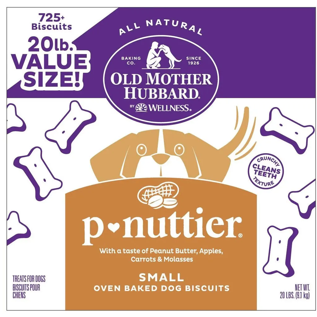 Old Mother Hubbard P-Nuttier Small Oven Baked Biscuits Dog Treats