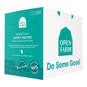 Open Farm Chicken Salmon Puppy Gently Cooked Dog Food 96oz