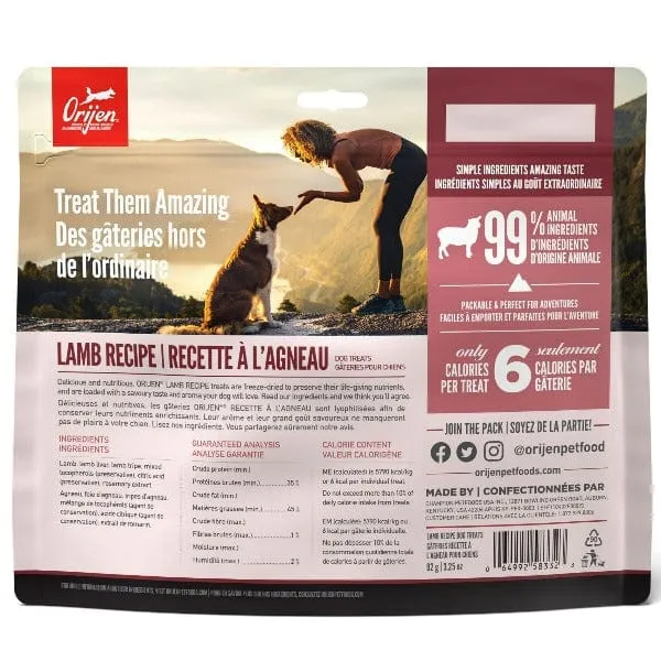 Orijen Lamb Recipe Freeze-Dried Dog Treats
