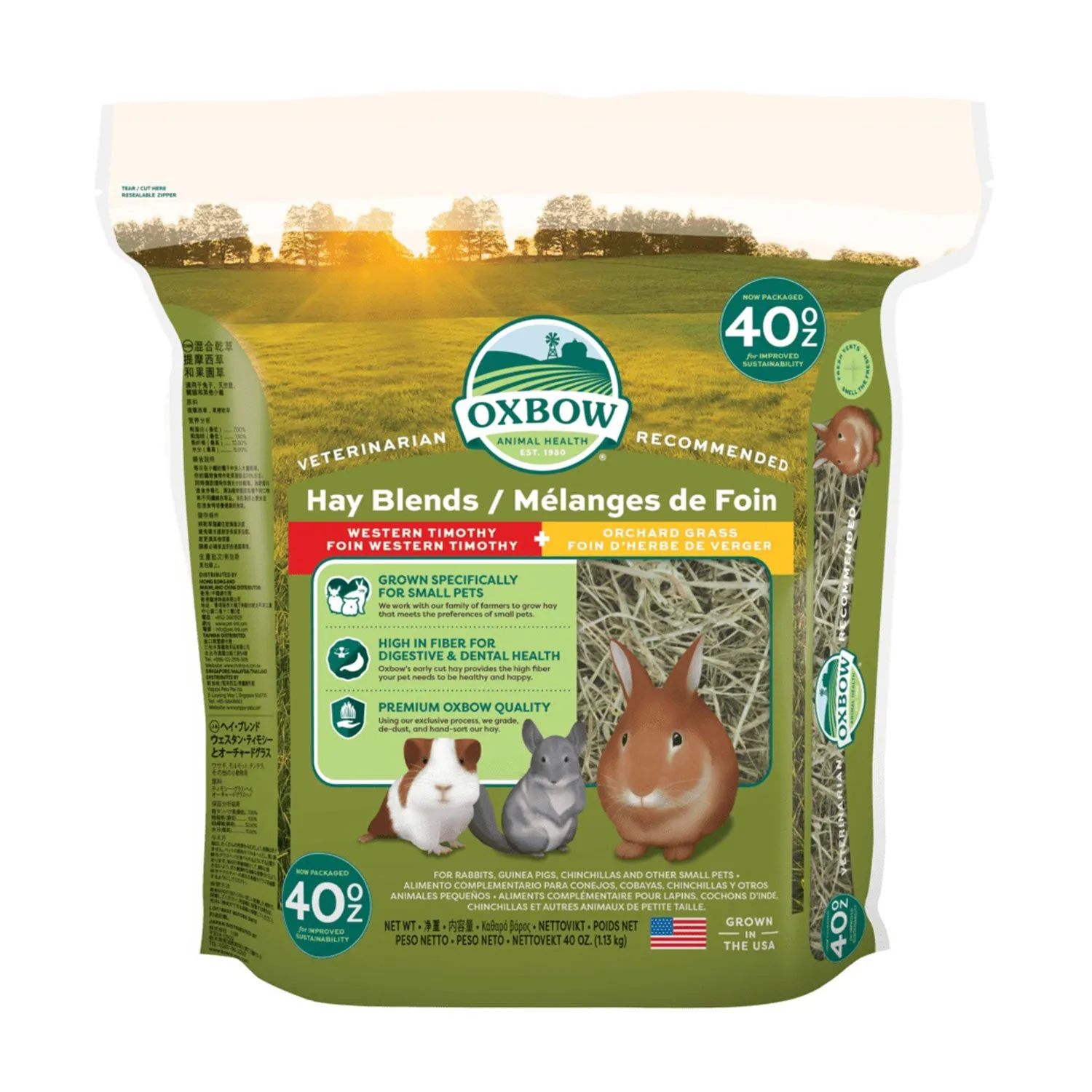 Oxbow Hay Blends Western Timothy & Orchad Hay