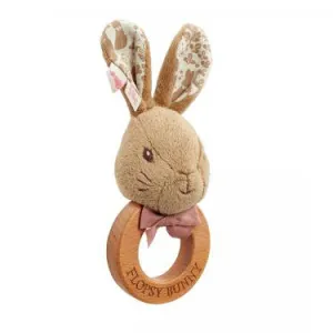 Peter Rabbit Flopsy Bunny Wooden Rattle