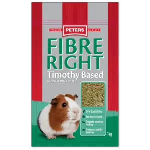 Peters Fibre Right Guinea Pig Food 1kg