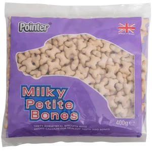 Pointer Milky Petite Bones 400g