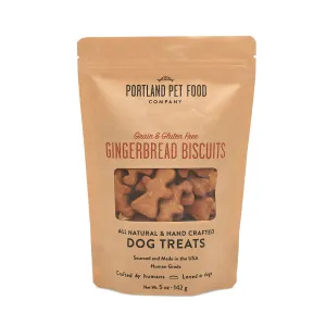 Portland Pet Food Company Grain-Free Gingerbread Biscuit 5-oz, Dog Treat