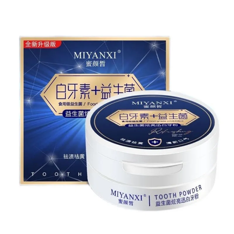 Probiotics Bright & Fast Whitening Toothpowder – Removes Stains & Strengthens Teeth