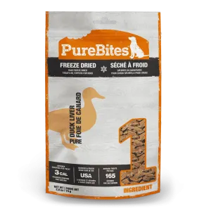 PureBites for Dogs - Duck Liver Freeze Dried Treats