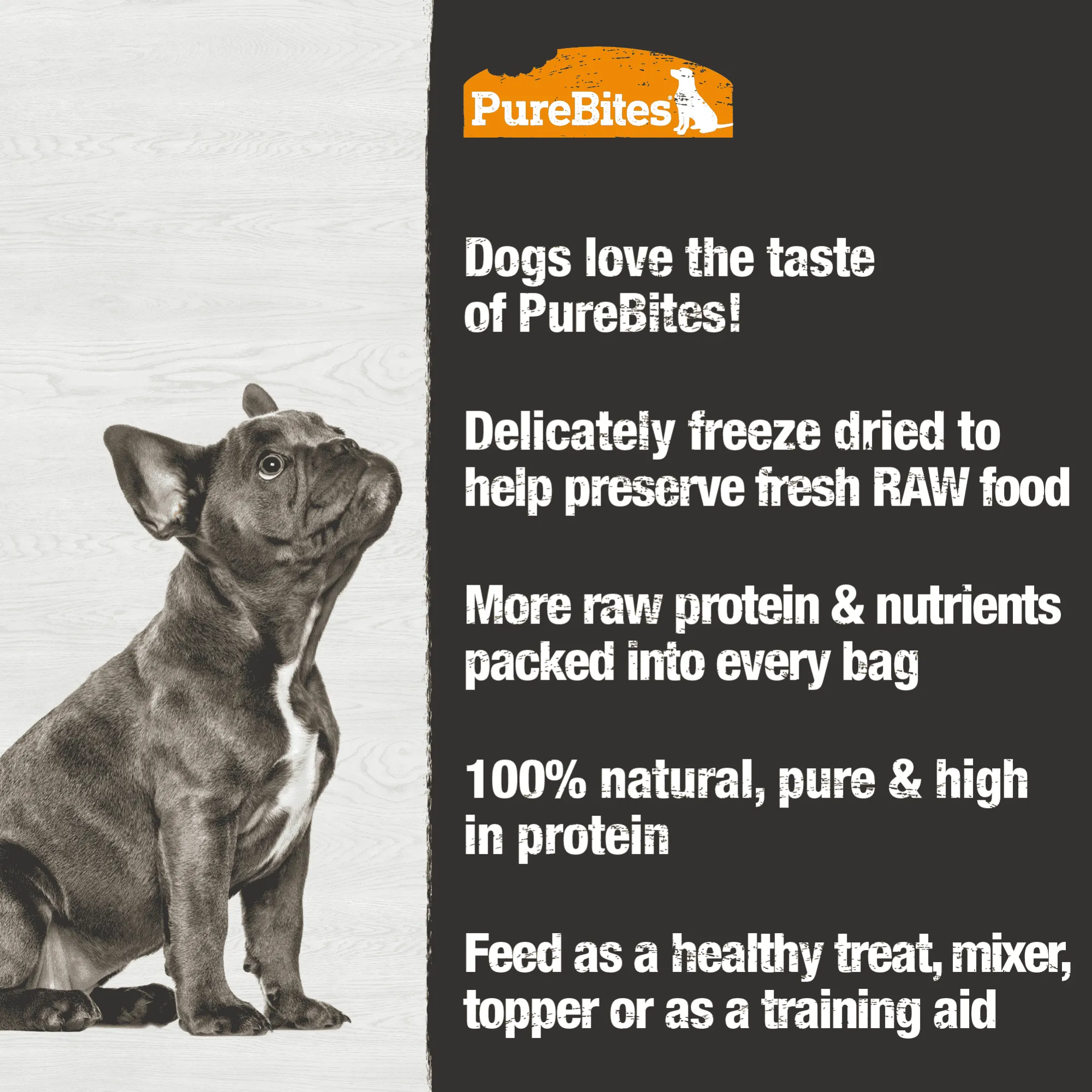 PureBites for Dogs - Duck Liver Freeze Dried Treats