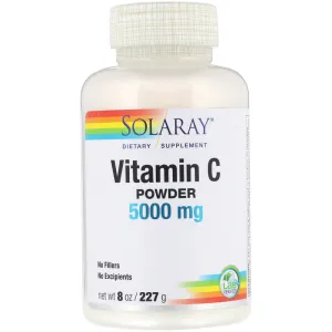 Solaray Vitamin C Powder 5000mg 8oz