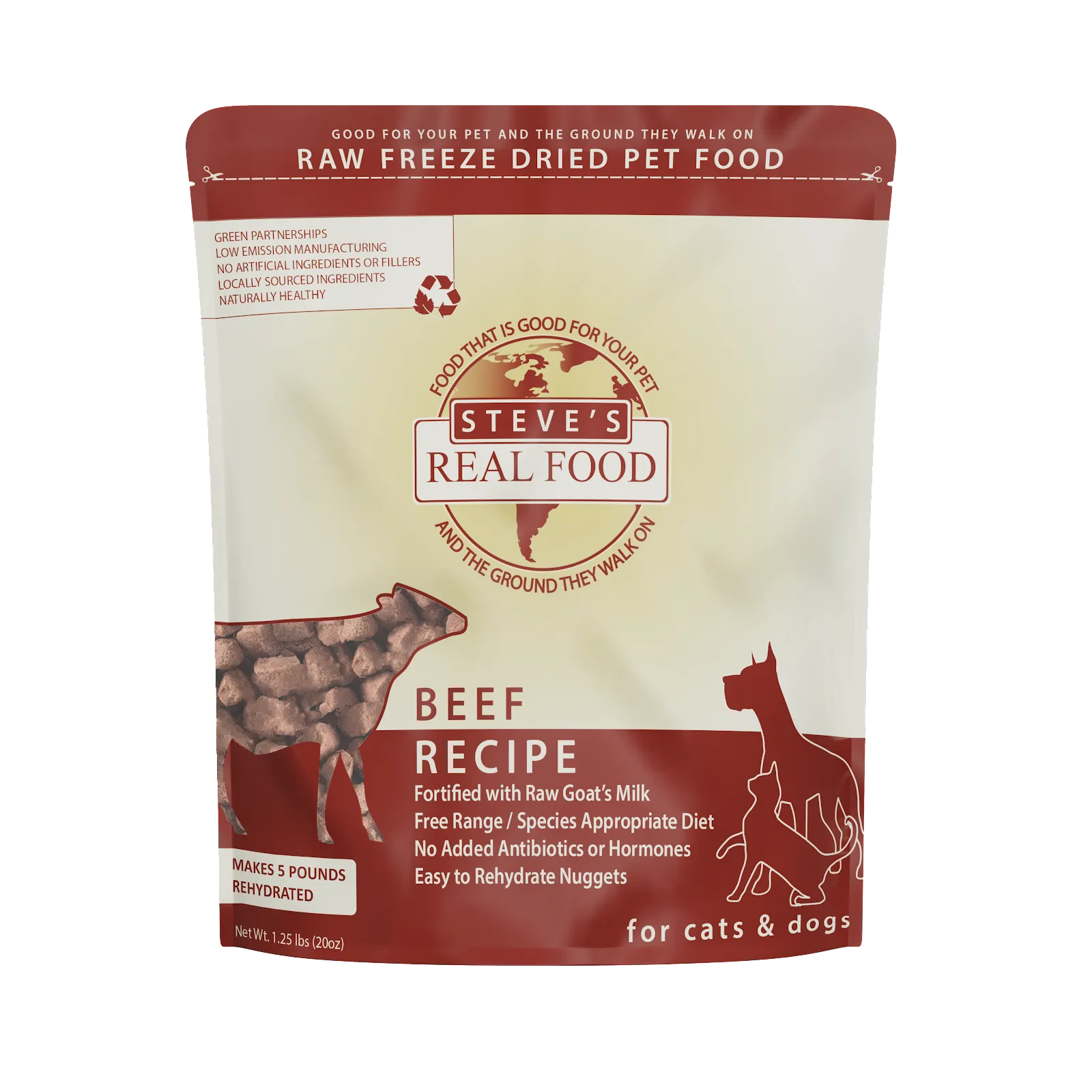 Steve's Real Food Freeze-Dried Raw Dog Food