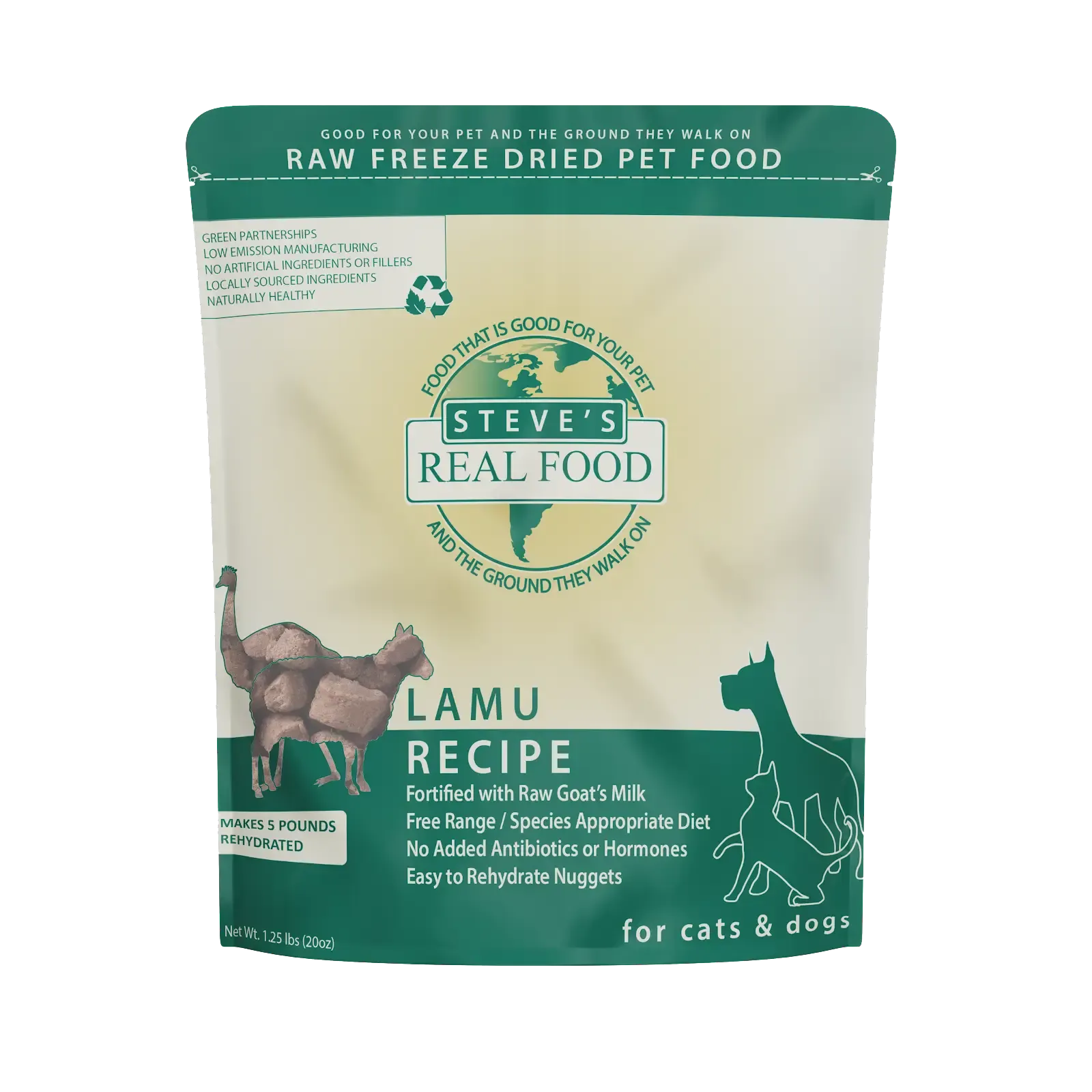 Steve's Real Food Freeze-Dried Raw Dog Food