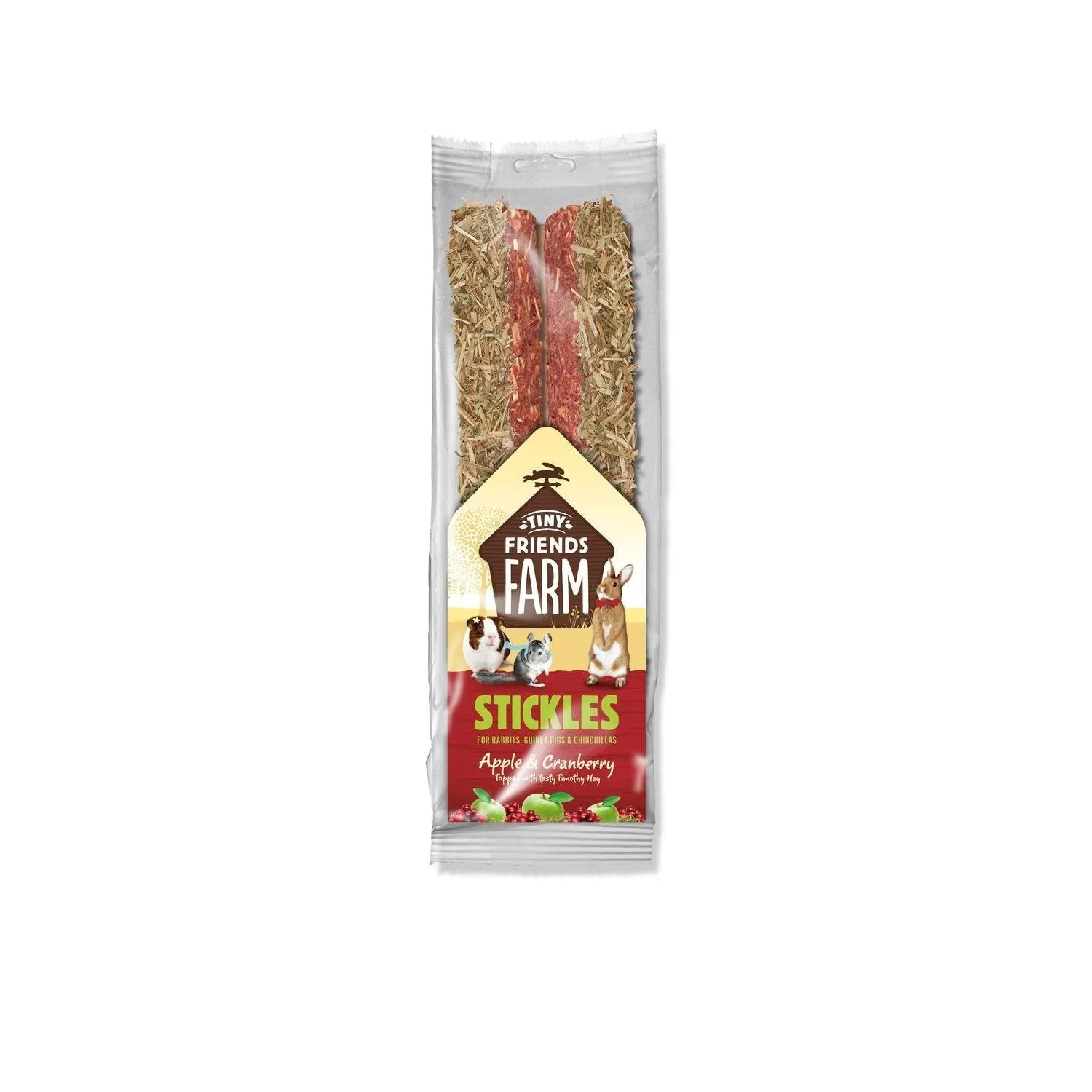 Supreme Tiny Friends Farm Stickles Apple and Cranberry Treats 100g^^^