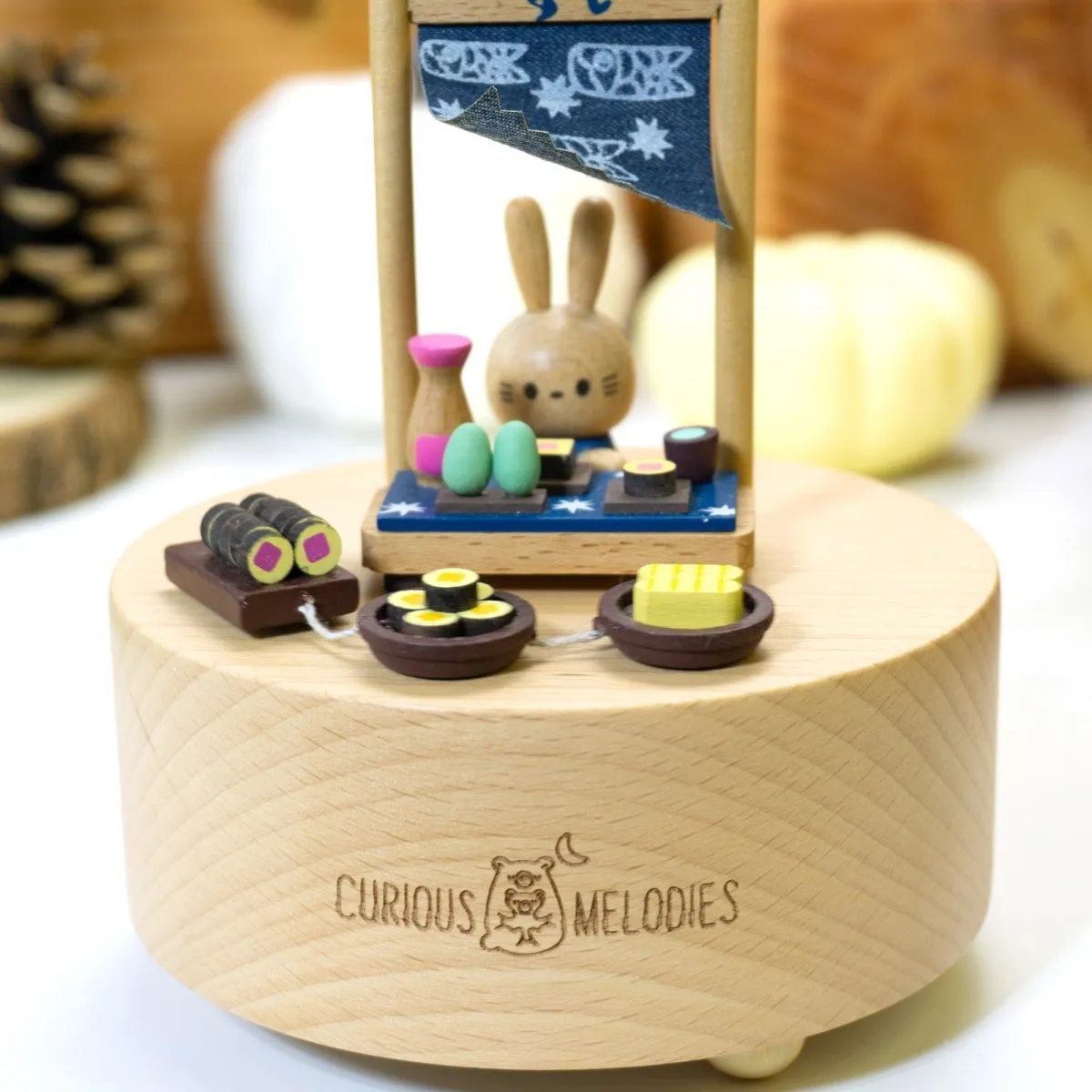 Sushi Bar Rabbit with Moving Plates (Melody: Spirited Away)