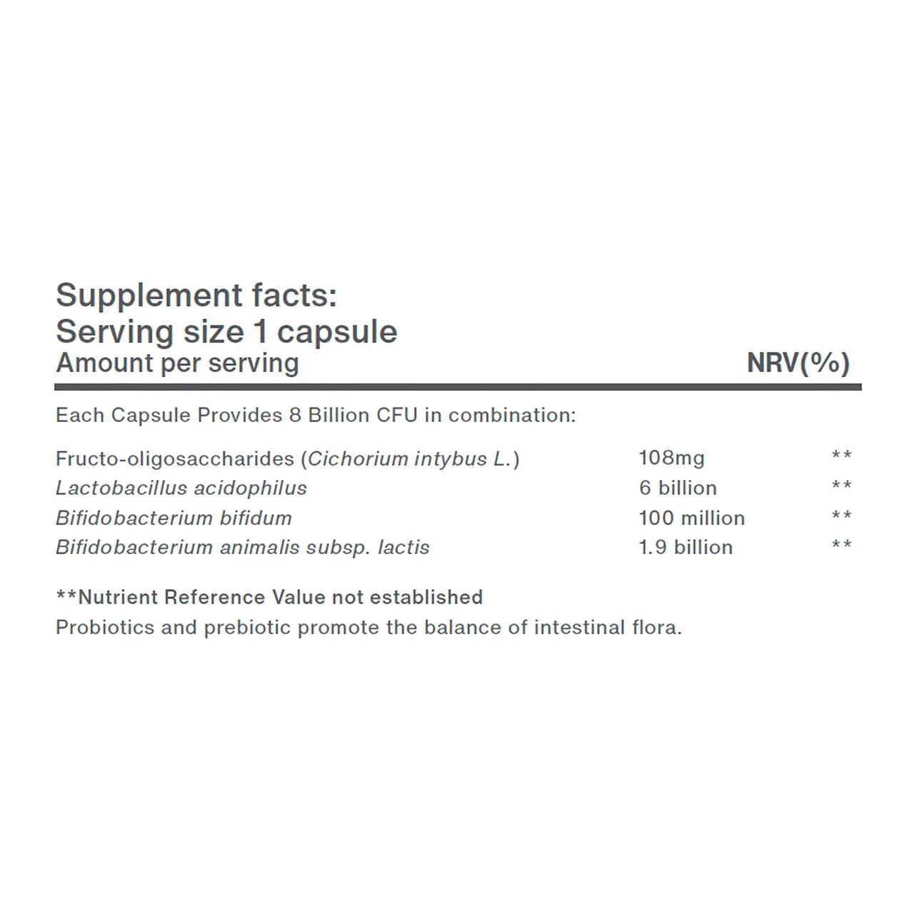 The Organic Pharmacy Daily Probiotics 60 capsules