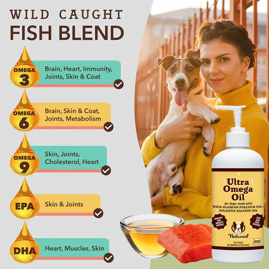 Ultra Omega Oil For Dogs - 16oz
