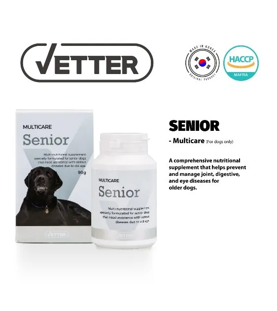 Vetter Senior Multi-Care Supplements for Dogs