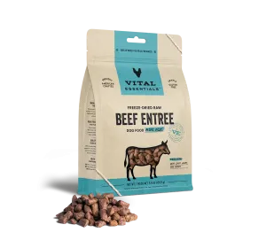 Vital Essentials Beef Mini Nibs Freeze-Dried Raw Dog Food