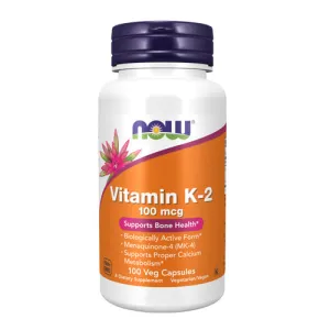 Vitamin K-2 100 Vcaps By Now Foods