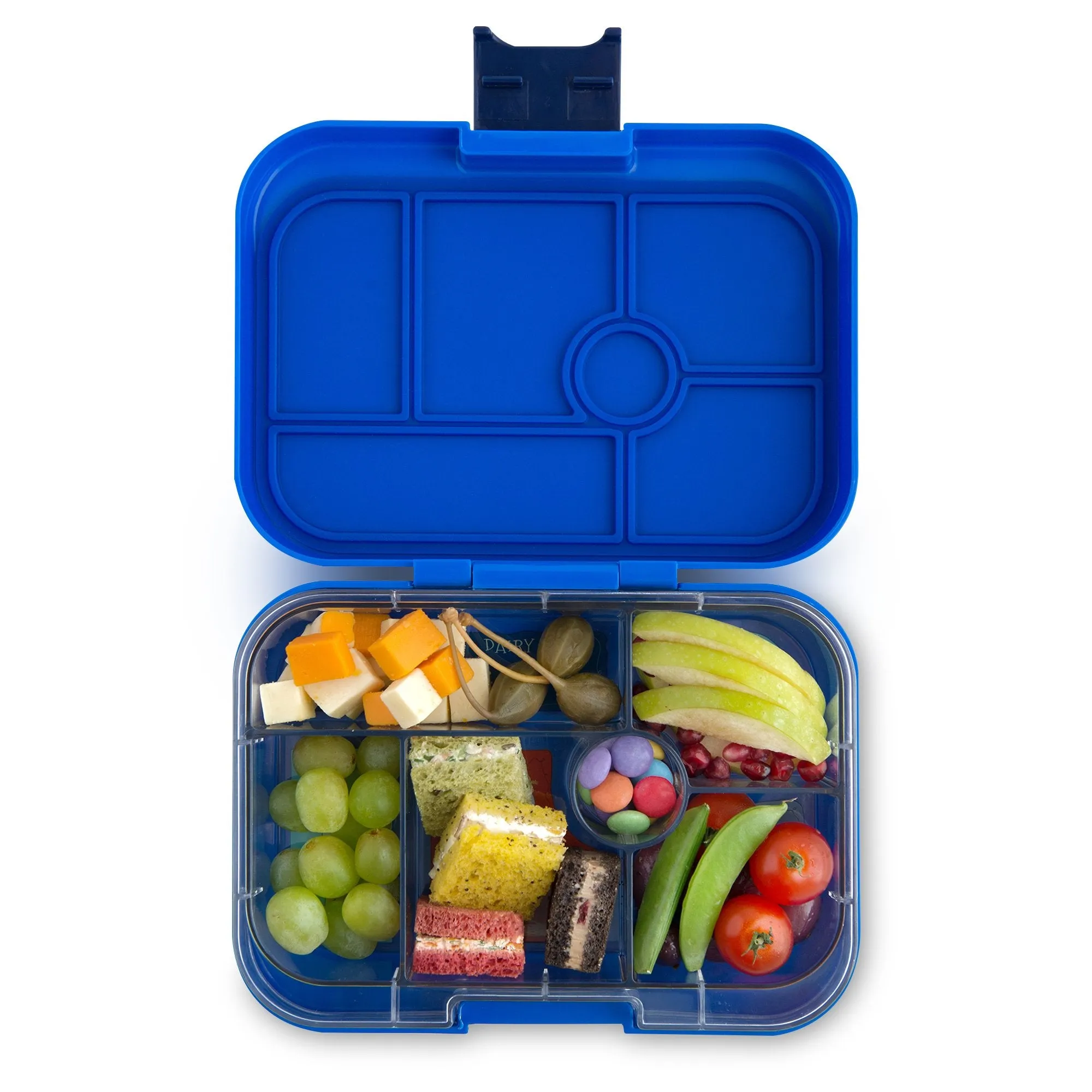 Yumbox Original Leakproof Bento Box - 6 Compartment - Neptune Blue