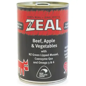 Zeal Beef Recipe Grain-Free Canned Dog Food 170g